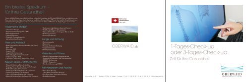 1-Tages-Check-up oder 3-Tages-Check-up (PDF 253 KB) - Oberwaid