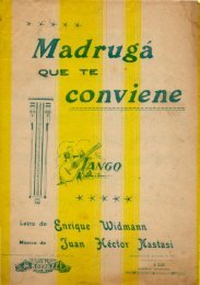 Madruga que te conviene (tango-partitura)-Enrique Widmann_Juan Héctor Nastasi (1952)