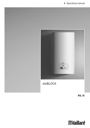 eloBLOCK Uputstvo korisnik.pdf (2.45 MB) - Vaillant