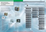 IZM circuit-breakers IN switch-disconnectors up to 6300 A