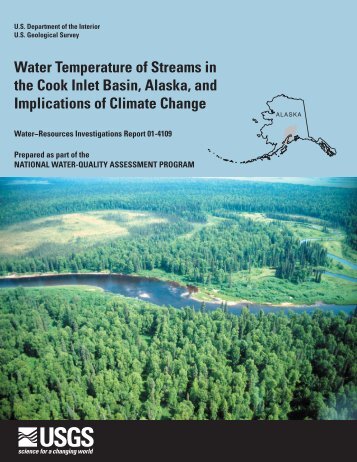 Water Temperature of Streams in the Cook Inlet Basin, Alaska, and ...