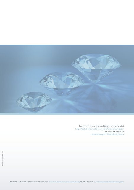 100720 BN Brochure v01.indd - McKinsey Solutions - McKinsey ...