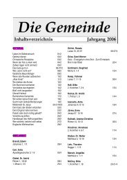 EDITORIAL Leben im Selbstversuch 01/2 Optimal ... - Oncken Verlag
