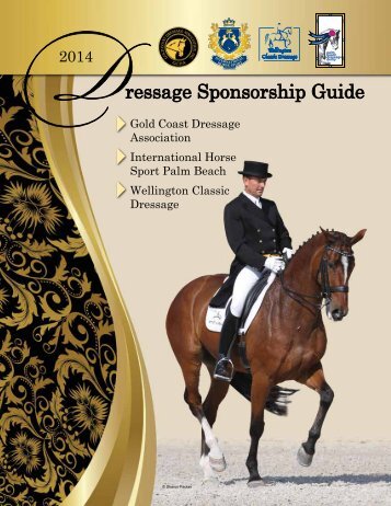 2013 Sponsorship Guide - Wellington Classic Dressage Challenge