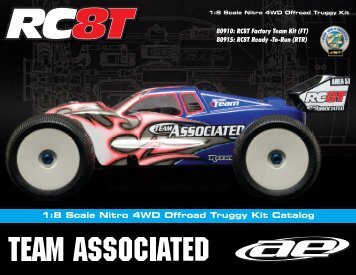 RC8T catalog cover RTR - CML Distribution