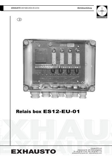 Relais box ES12-EU-01 - Stude Kaminbau