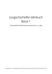 Jungscharhelfer-Jahrbuch Band 1 - Oncken Verlag