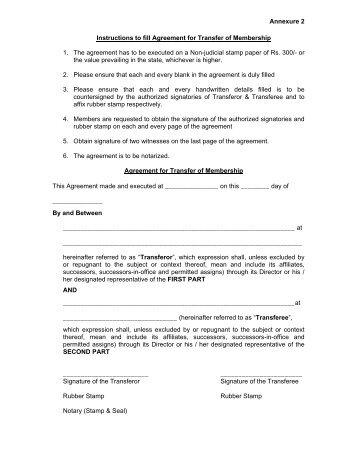 Annexure 2 - MCX