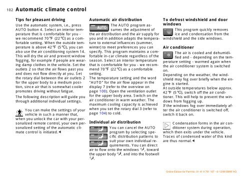 Owner's Manual for the vehicle. With a quick reference ... - E38.org