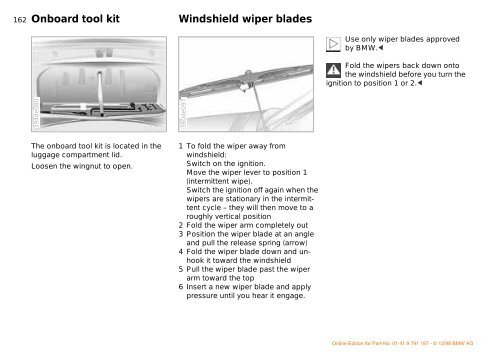 Owner's Manual for the vehicle. With a quick reference ... - E38.org