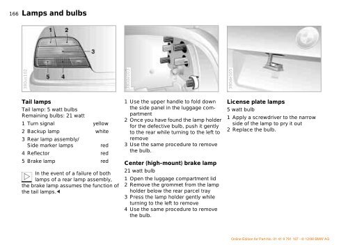 Owner's Manual for the vehicle. With a quick reference ... - E38.org