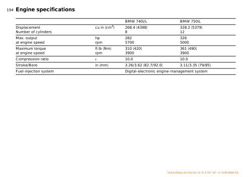 Owner's Manual for the vehicle. With a quick reference ... - E38.org