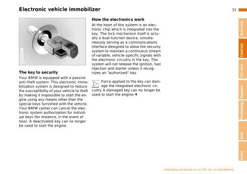 Owner's Manual for the vehicle. With a quick reference ... - E38.org