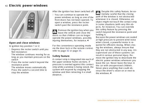 Owner's Manual for the vehicle. With a quick reference ... - E38.org