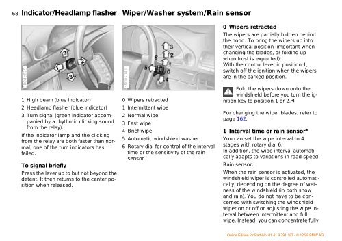 Owner's Manual for the vehicle. With a quick reference ... - E38.org