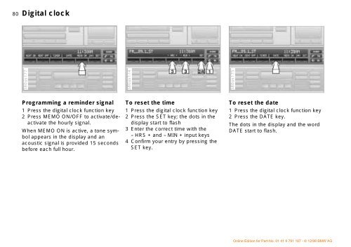 Owner's Manual for the vehicle. With a quick reference ... - E38.org