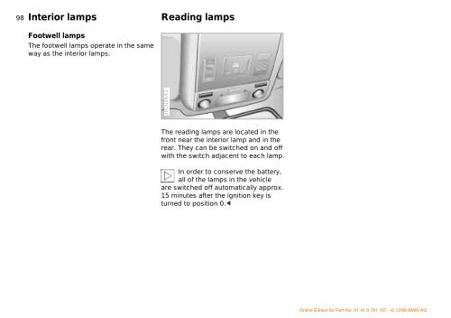 Owner's Manual for the vehicle. With a quick reference ... - E38.org