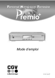 Notice Premio+ - Forum CGV