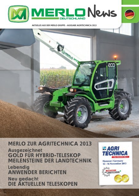 Merlo News Agritechnica - Merlo Deutschland GmbH