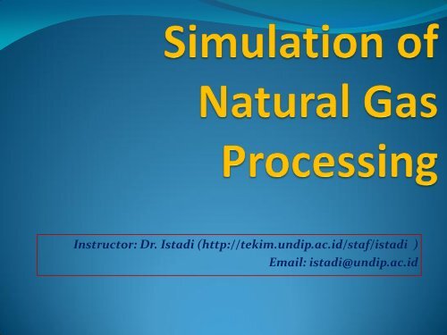 Gas Processing Simulation