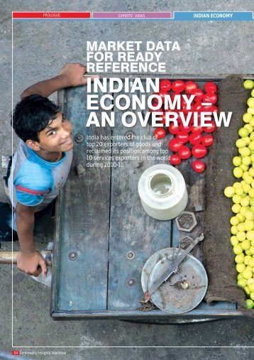 INDIAN ECONOMY â AN OVERVIEW - MCX