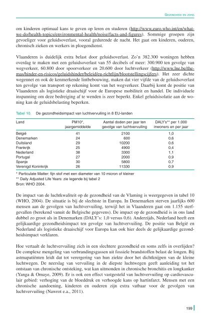 De Sociale Staat van Vlaanderen 2011 - Vlaanderen.be