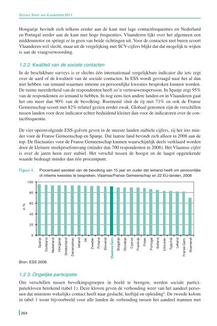 De Sociale Staat van Vlaanderen 2011 - Vlaanderen.be