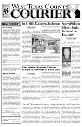 WTCC 2003 - West Texas County Courier