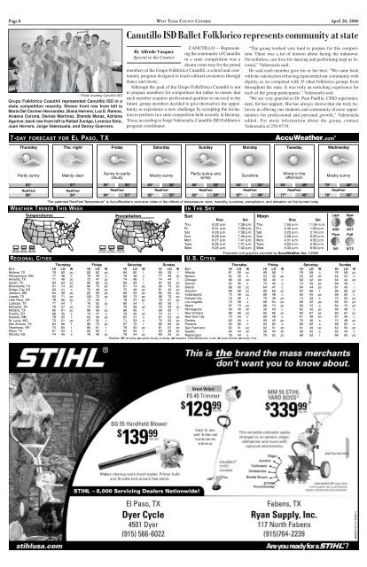 WTCC 2003 - West Texas County Courier