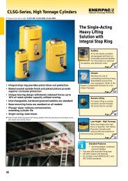 Enerpac High Tonnage Cylinders - Arbil Lifting Gear