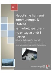 Nepotisme har ramt kommunernes & Statens samarbejdspartner ...