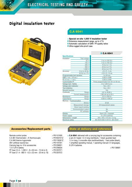 Test & Measurement - Chauvin-Arnoux i Skandinavien