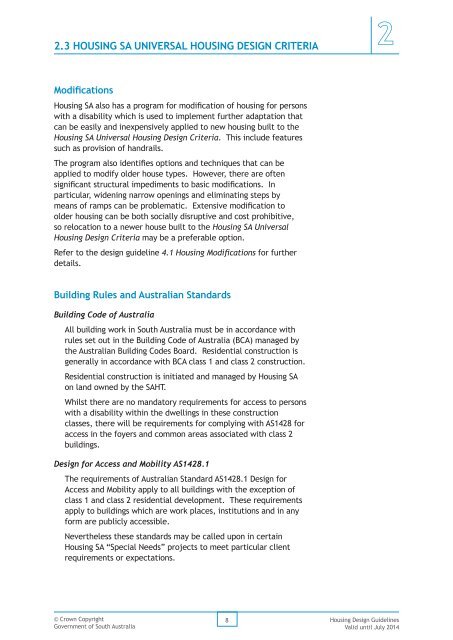 2.3 Design Criteria for Adaptable Housing July 2014.indd - DCSI