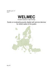 Guide on evaluating purely digital self-service devices ... - WELMEC