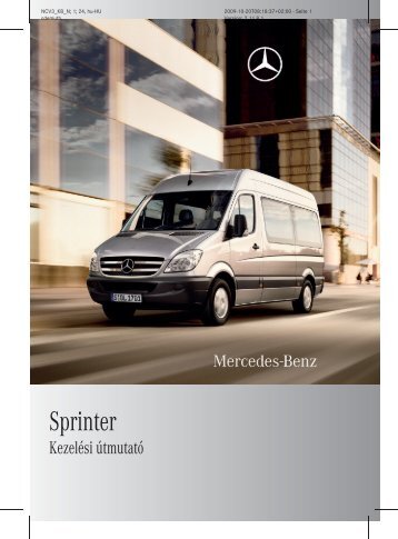 Mercedes-Benz Sprinter kezelÃ©si ÃºtmutatÃ³ letÃ¶ltÃ©se (PDF)