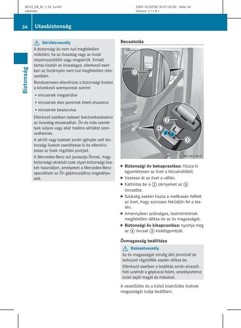 Mercedes-Benz Sprinter kezelÃ©si ÃºtmutatÃ³ letÃ¶ltÃ©se (PDF)