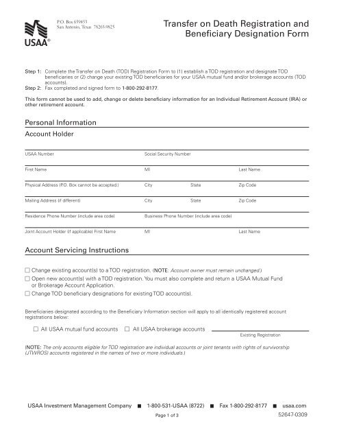 97 Awesome Bank account beneficiary designation for New Design