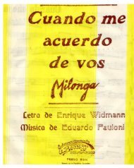Cuando me acuerdo de vos (milonga-partitura)-Enrique Widmann_Eduardo Pauloni (1962)