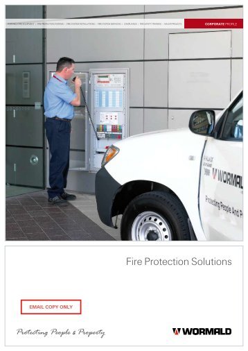 Fire Protection Solutions - Wormald New Zealand