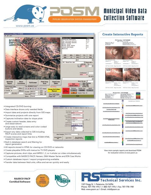 Data Collection/Posm Software - Indian River Equipment