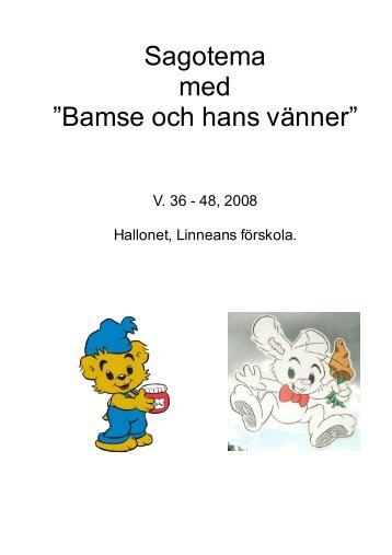 Tema ht-2008 Bamse
