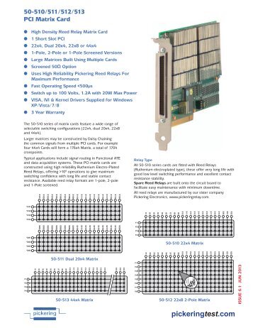 50-510D.pdf - Pickering Interfaces