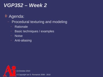 Lecture slides - FreeDesktop.Org