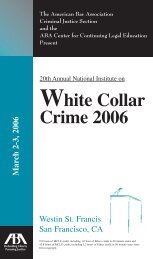 White Collar Crime for pdf - Ballard Spahr LLP