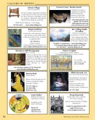 42 GallERY OF aRTISTS - Mendocino Art Center