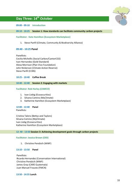 Scaling-up Community Carbon Projects A roadmap - Plan Vivo