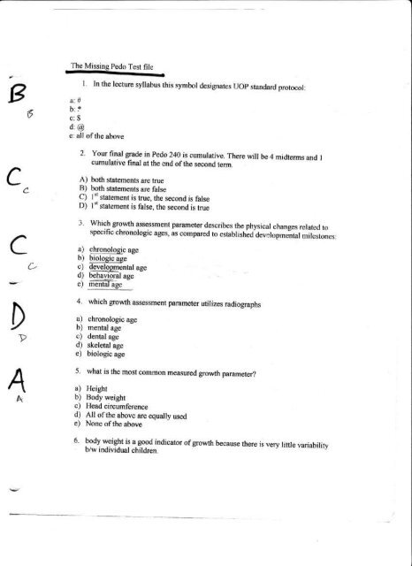 Pedo summer final test file