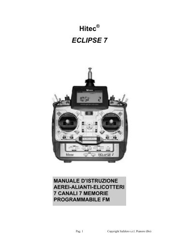 Hitec ECLIPSE 7 - BaroneRosso.it