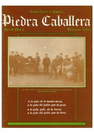 Piedra Caballera. Revista cultural de MingorrÃ­a