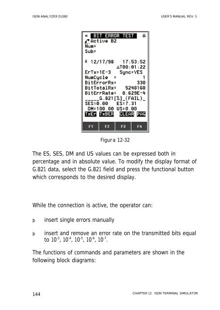 ISDN ANALYZER D1080 - messkom.de